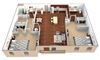 B1 Floor Plan Layout B1 Floor Plan Layout at Woodstock West by Walton, Woodstock, 30188
